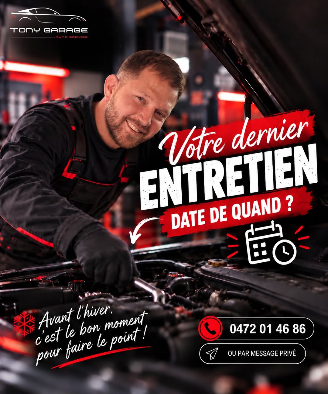 Publication Tony Garage : Entretien